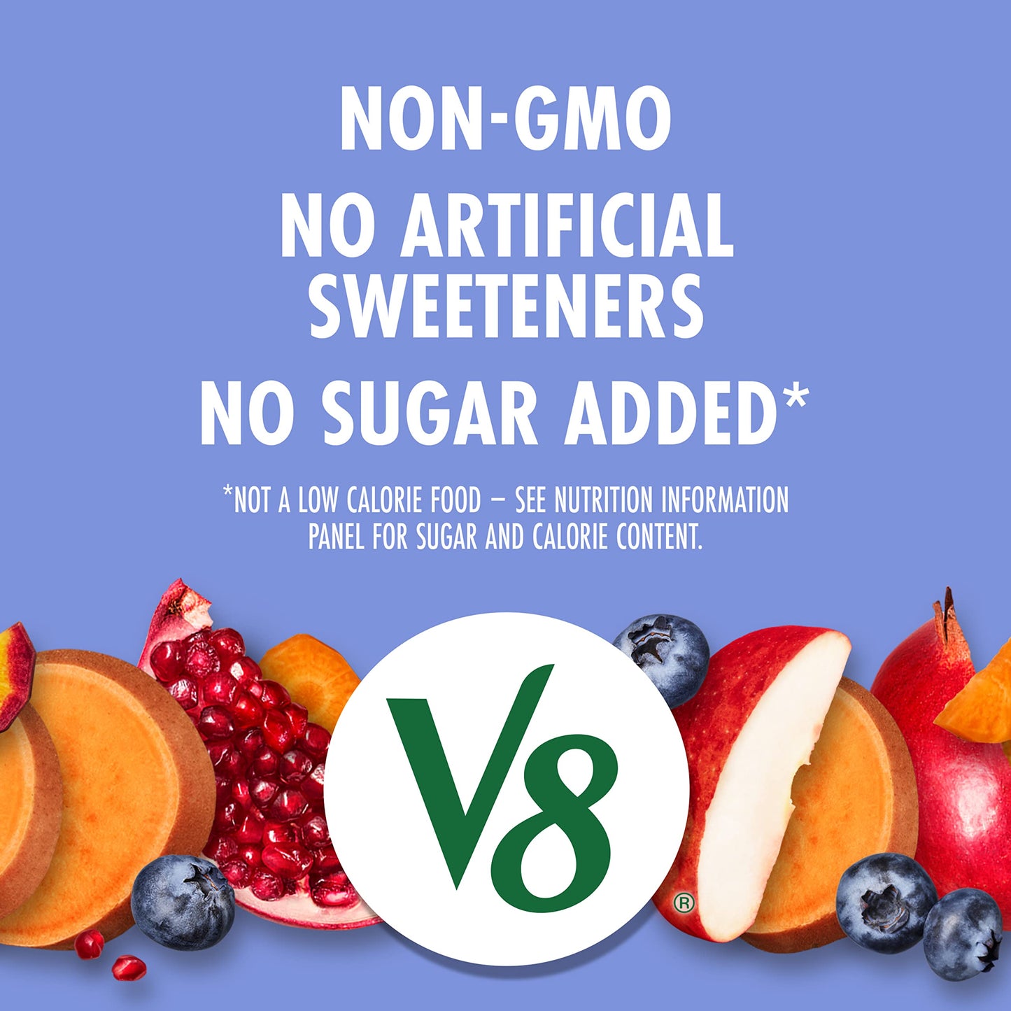 V8 Pomegranate Blueberry 100% Fruit and Vegetable Juice, 46 fl oz Bottle (6 Pack)