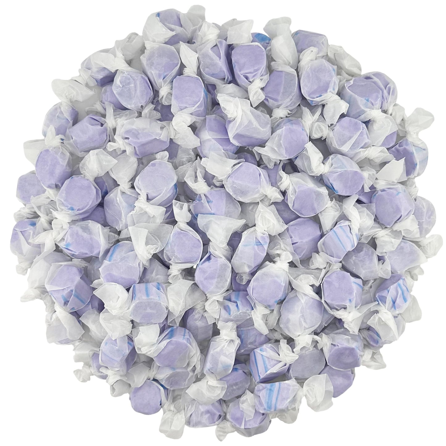 Firstchoicecandy All Flavor Saltwater Taffy (Huckleberry, 3 Pound)