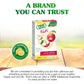 TRUE LEMON KIDS Crisp Apple (10 Packets) - Hydration, No Preservatives, No Artificial Flavors, No Sweeteners - Low Sugar Water F