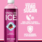 Sparkling Ice G  Raspberry Sparkling Water, Zero Sugar, 17 Fl Oz Bottles, Pack of 12, Low Calorie Beverage with Vitamins and Antioxidants