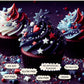 Confect Cake Mate Dessert Sprinkles - Edible Red, White & Navy Blue Toppings - Vegan, Gluten-Free - 4.2 Oz