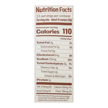 Ground Up Everything Crackers - 6 Pack, 3.5 OZ Each