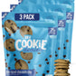 My Cookie Dealer Protein Cookies, Bite-Sized Crunchy Chocolate Chip (5oz, Pack of 3) - 25g Protein per Bag - Individually Wrappe