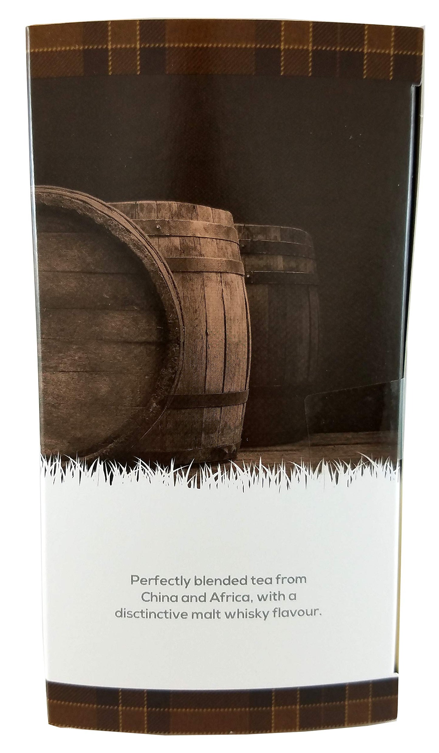 Edinburgh Tea & Coffee Whisky Flavoured Black Tea, 25 Count Teabags, Pack of 1
