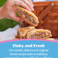 Bakluva 8-Piece Baklava Pastry Dessert Gift Box - (8) Large 2.3 Oz (66 Gram) Pieces - Perfect For Gifts, Parties, And More
