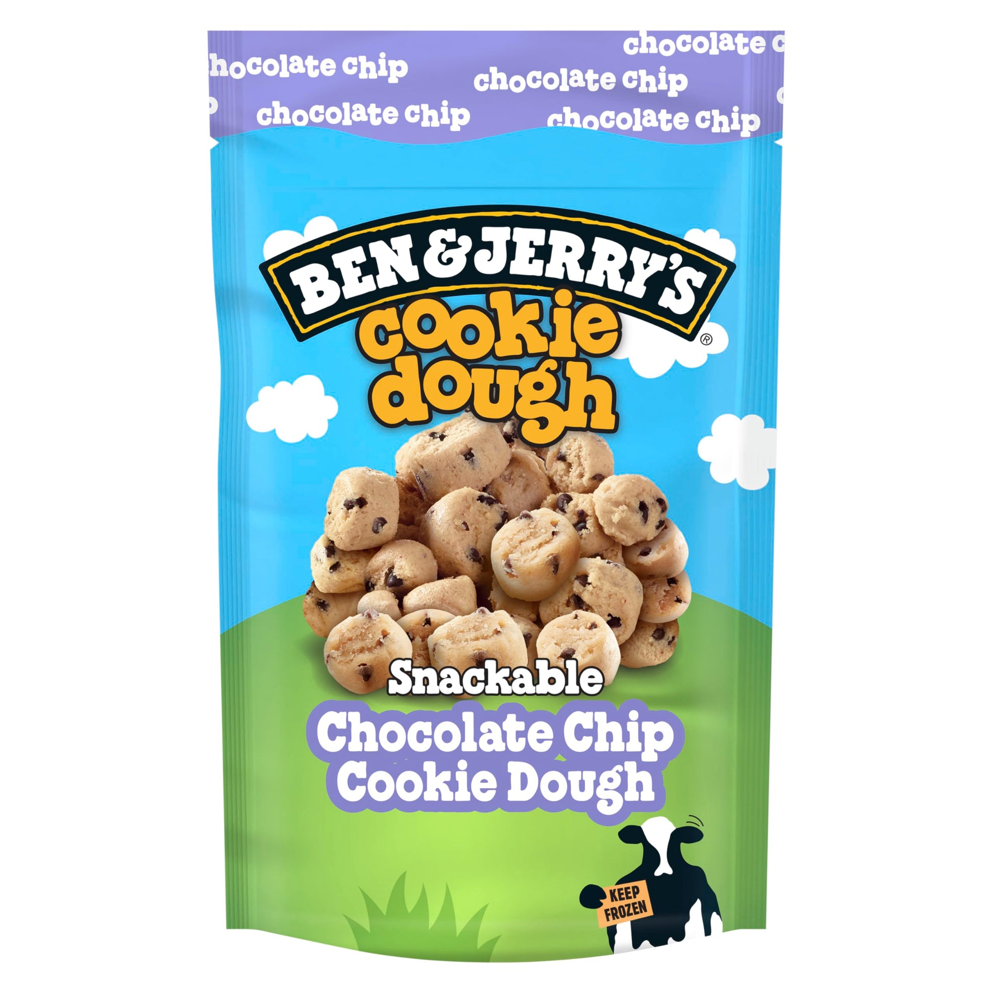Ben & Jerrys Chocolate Chip Cookie Dough Chunks Non-GMO 8 oz