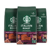 Starbucks Ground Coffee, Dark Roast Coffee, Italian Roast, 100% Arabica, 3 bags (12 oz each)