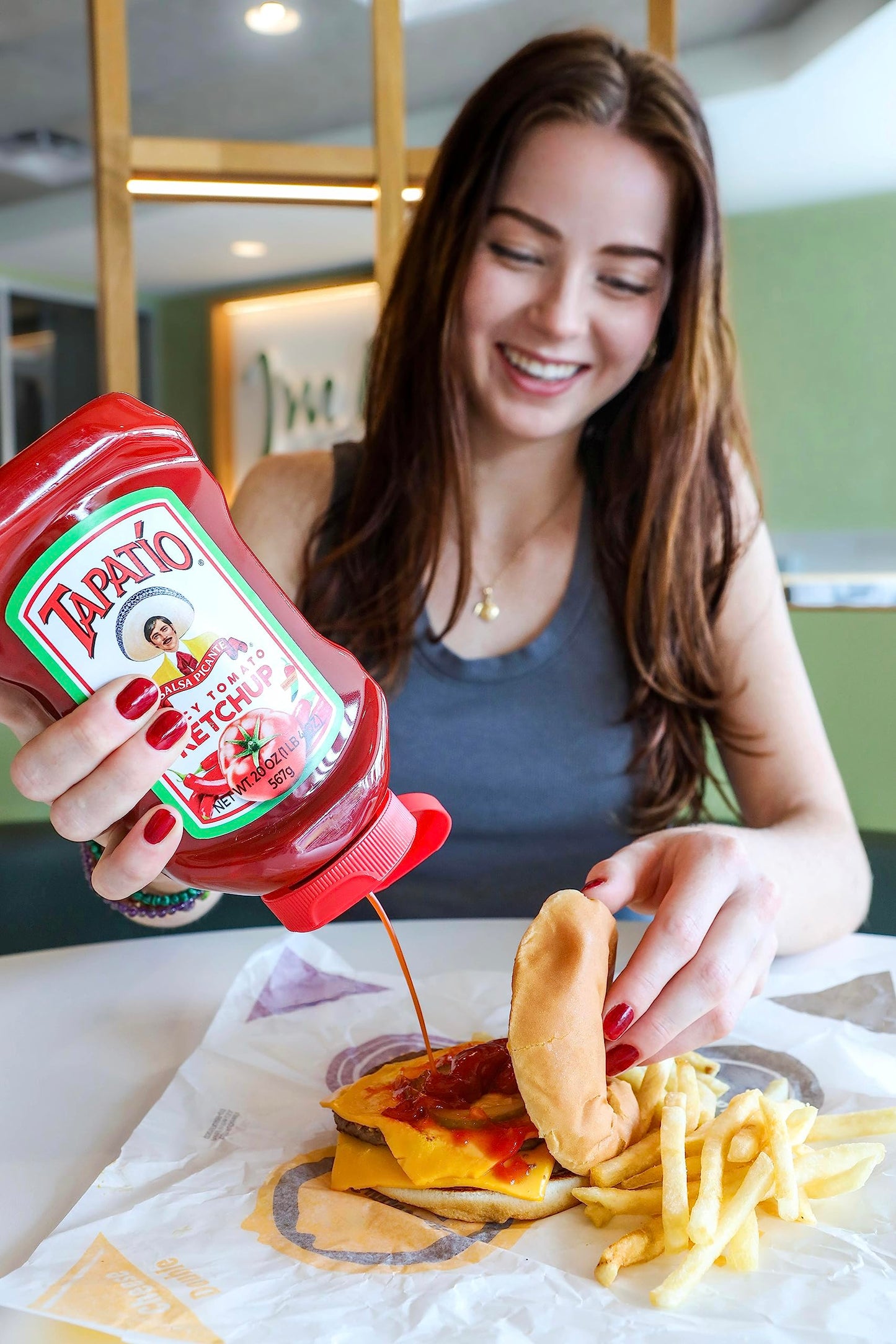 Tapatio Ketchup - Spicy Tomato Ketchup, Kosher, Made In Usa, Tapatio Ketchup Bottles - 20 Oz, 2-Pack