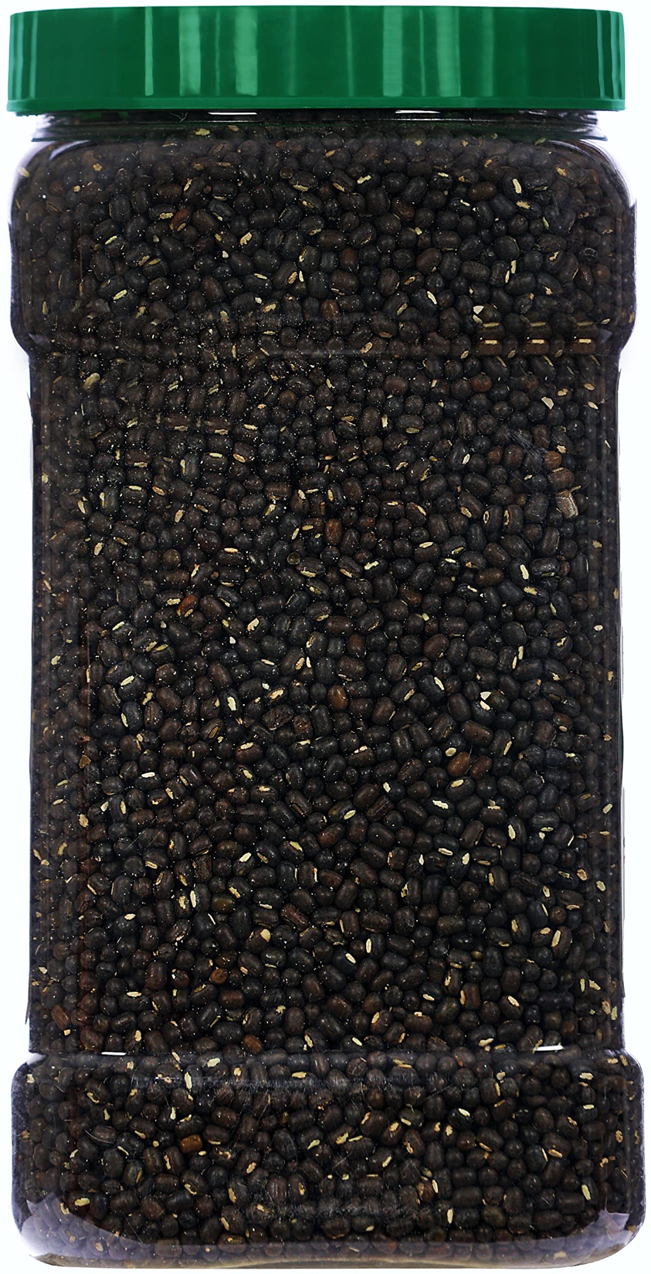 Rani Organic Urid/Urad Whole Black (Matpe Beans With Skin) Indian Lentils 64Oz (4Lbs) 1.81Kg Bulk Pet Jar ~ All Natural | Vegan