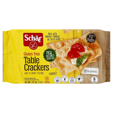 SCHAR, CRACKER GF TABLE WF, 7.4 OZ, (Pack of 5)