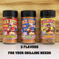 Kick Butt Spice Rub Gift Set Seasoning Spice Salt Set - Gourmet Seasoning Rub (7 Oz) - Use On Ribs Chicken Streak (Gift Set)