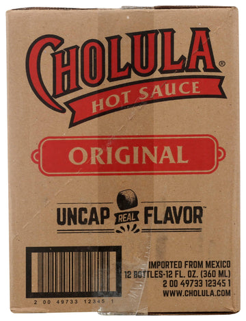 Cholula Sauce Hot Orgnl,12 Oz(Pack Of 12)