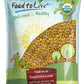 Food to Live Organic Yellow Whole Corn, 10 Pounds - Non-GMO Maize, Cleaned and Dried Kernels, Vegan, Kosher, Bulk Cereal Grain, 
