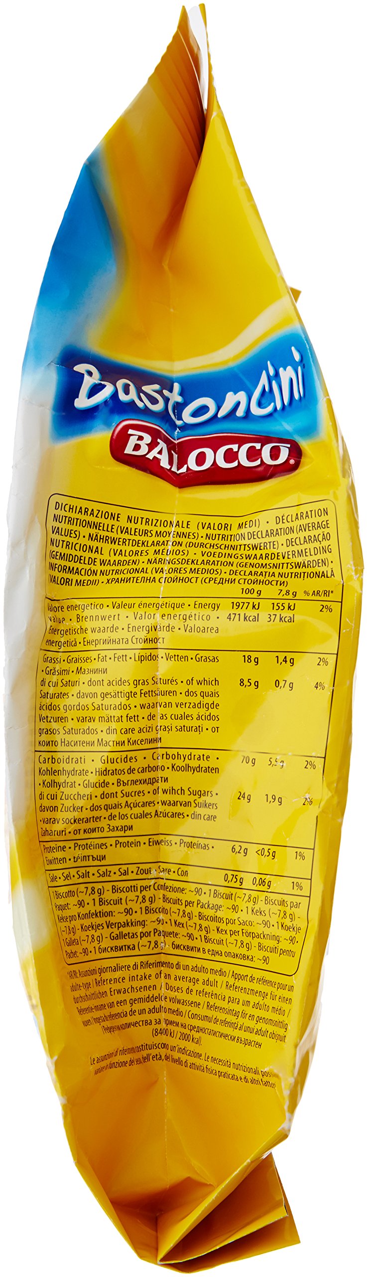 Balocco Bastoncini Cookies - 24.6 Ounce