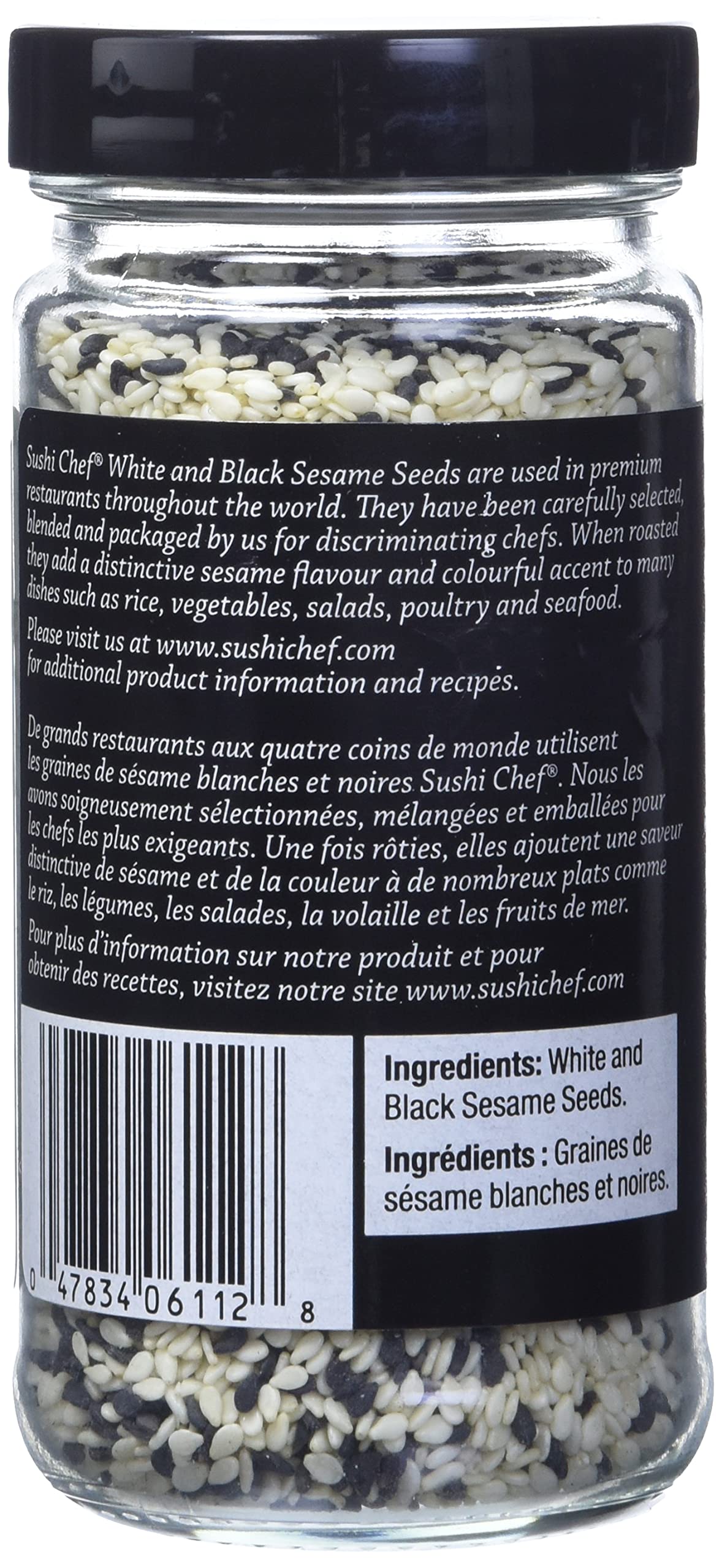 Baycliff Company Sushi Chef Tuxedo Sesame Seed, 3.75 Ounce