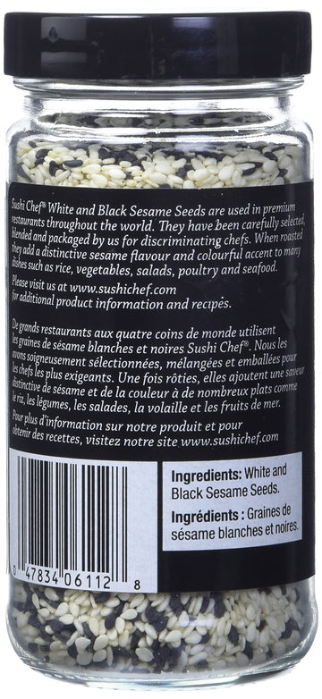 Baycliff Company Sushi Chef Tuxedo Sesame Seed, 3.75 Ounce