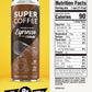Kitu Super Coffee Espresso, Iced Keto Coffee (0G Added Sugar, 90 Calories) [Espresso & Cream] 11 Fl Oz, 12 Pack | Iced Coffee, P
