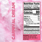 Snacktery Carnival Pink Cotton Candy - Let The Sweet Fun Begin With Cherry & Vanilla Flavored Individually Wrapped Cotton Candy