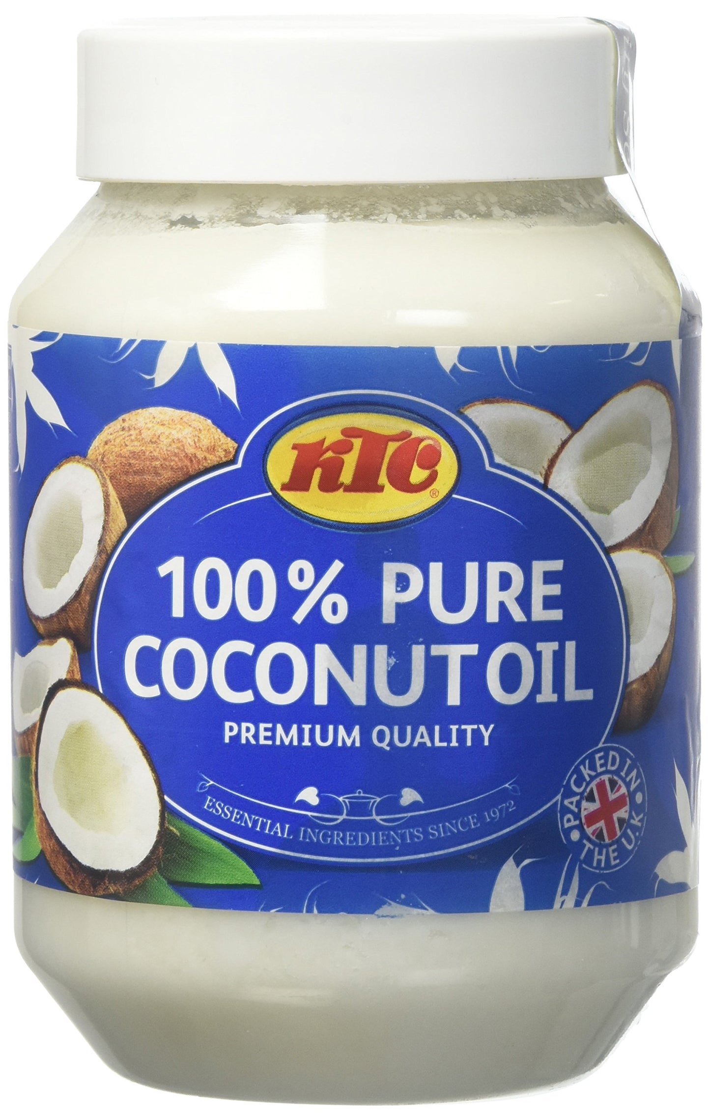 KTC 100% Pure Coconut Multipurpose Oil - Edible Cooking Oil, Hair & Skin Moisturiser, 500ml, Model KTCCOCO