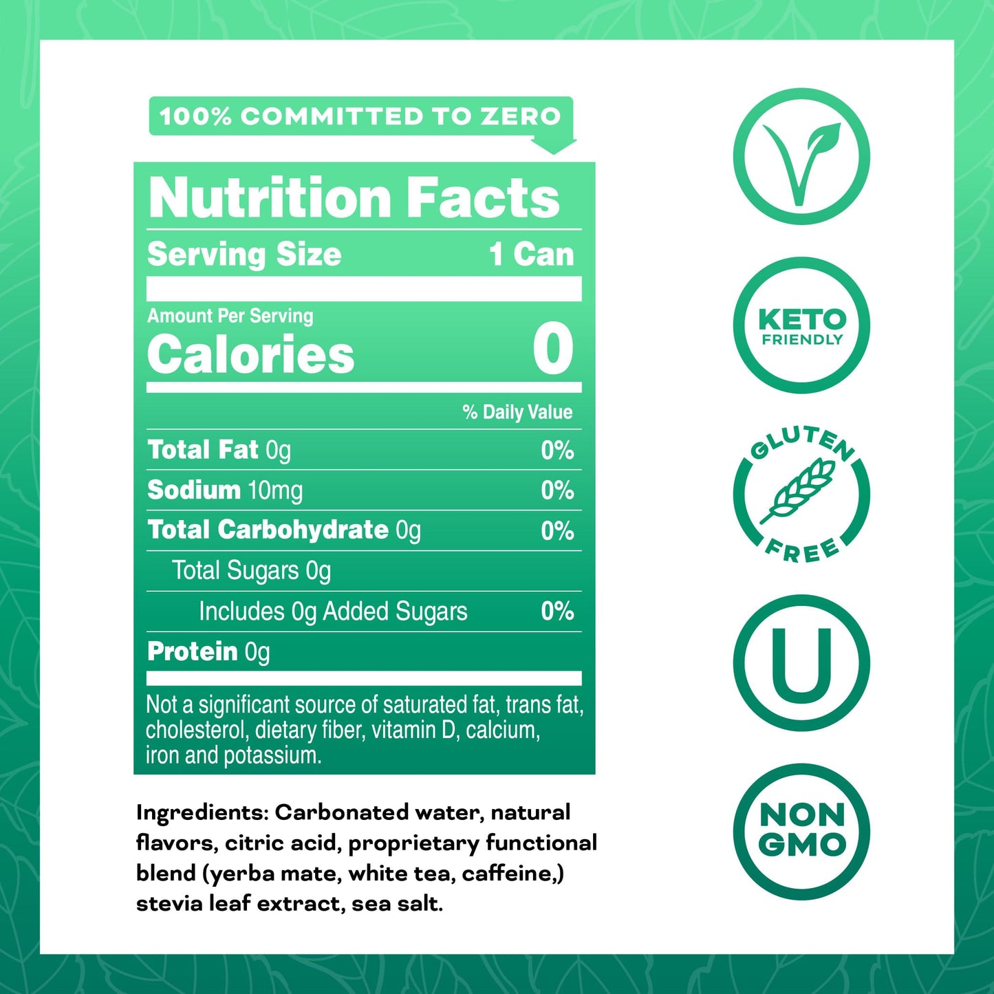 YERBAÉ Yerbaé Variety Flex Pack - Functional Energy Drink, 0 Sugar, 0 Calories, 16oz (Pack of 12), Assorted Flavors