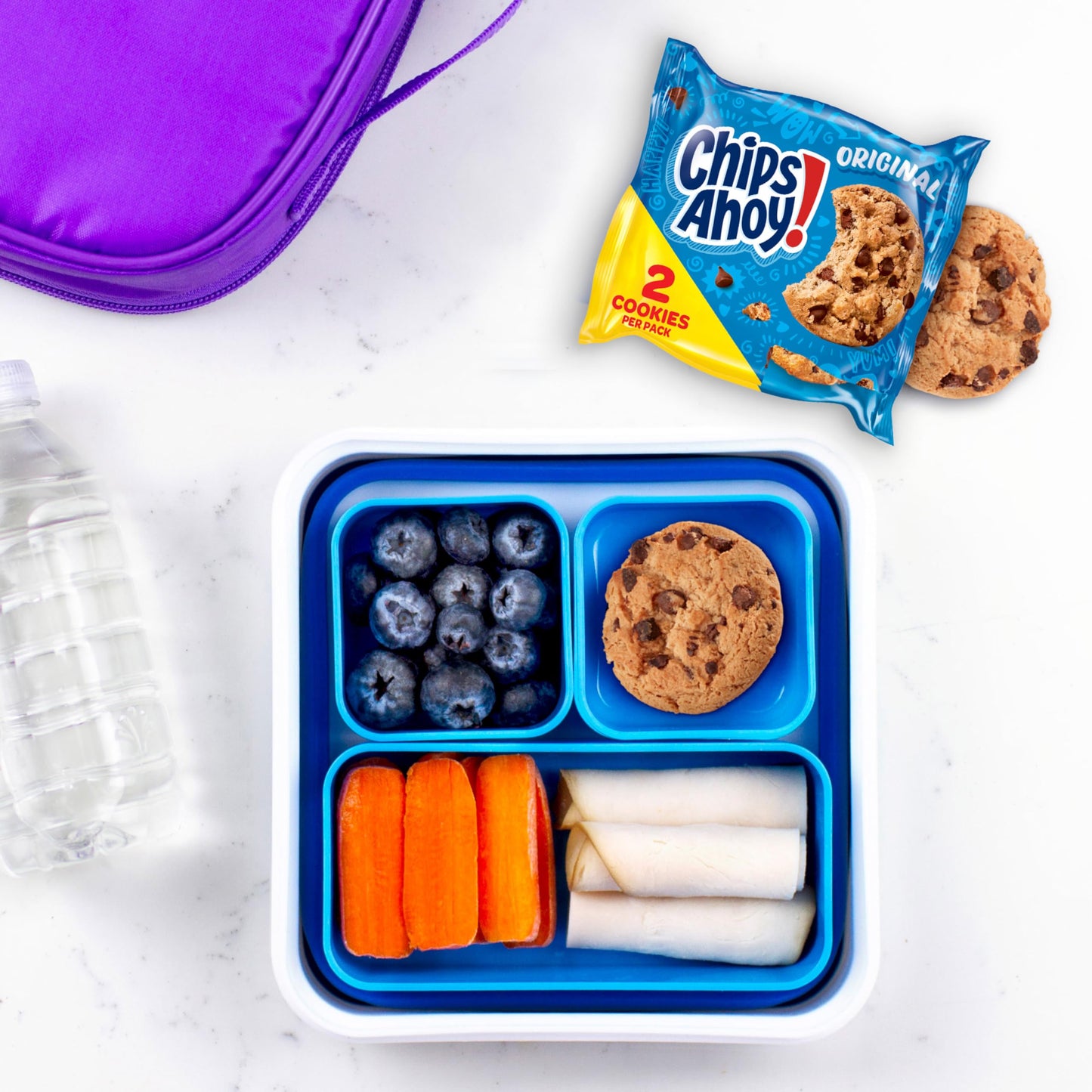 OREO, CHIPS AHOY!, Nutter Butter, SOUR PATCH KIDS & SWEDISH FISH Candy & Cookies Variety Pack, 40 Snack Packs