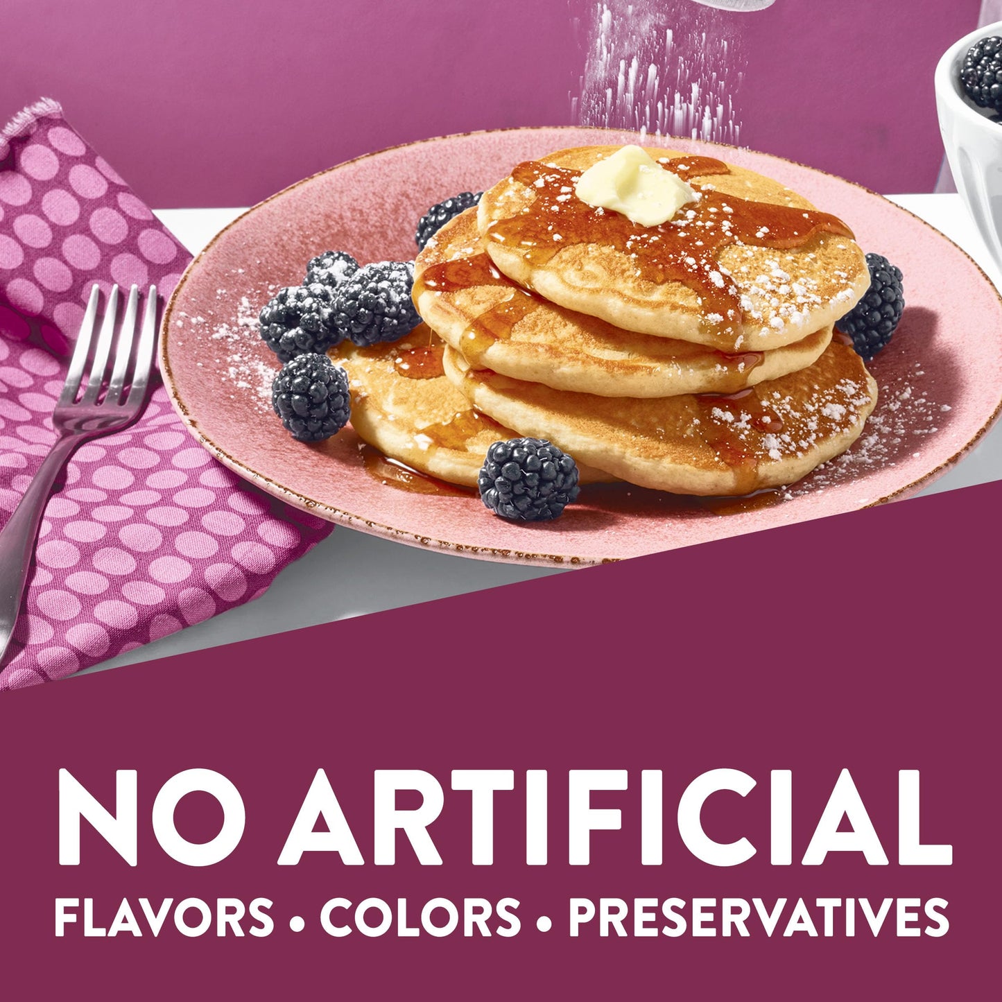 Krusteaz Sweet Cream Pancake and Waffle Mix  Light & Fluffy  26 oz Boxes (Pack of 8)