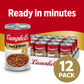 Campbell s Canned Beans, Pork and Beans, 19.75 oz. Can (Pack of 12)