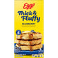 Eggo Thick and Fluffy Frozen Waffles, Frozen Breakfast, Breakfast Food, Blueberry, 11.6oz Box (6 Waffles)