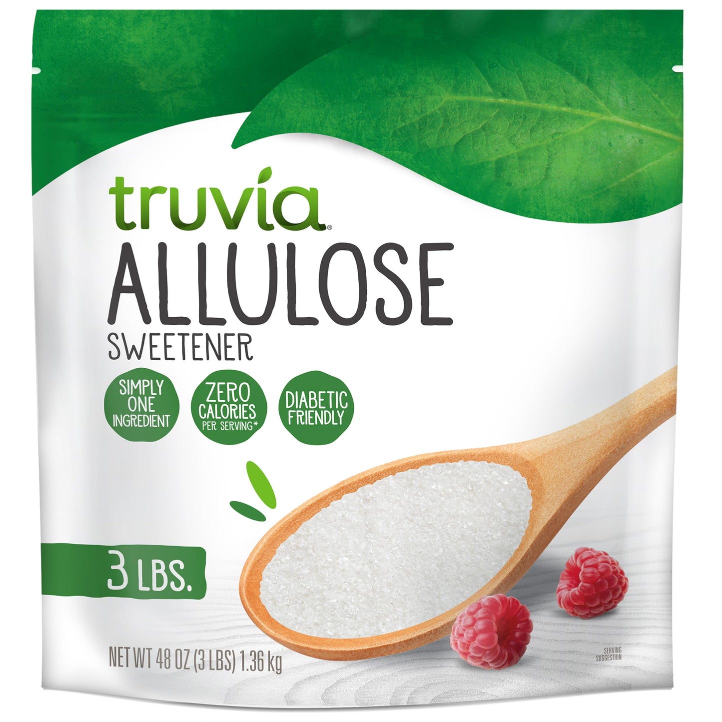 Truvia Allulose Sweetener, Calorie-Free Sugar Substitute, 48 Ounce Bag