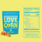 Love Corn: Salt & Vinegar | Crunchy Corn - Gluten-Free - Plant Based & Vegan - Healthy Snack - Low Sugar - Non Gmo - (Box Of 6 B