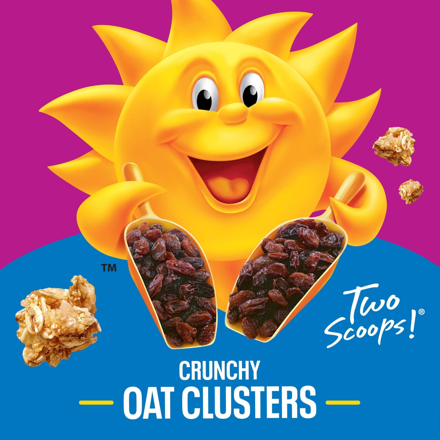 Kelloggs Raisin Bran Crunch Breakfast Cereal, Good Source of Fiber, 15.4 oz