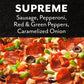 Digiorno Frozen Pizza - Supreme Pizza - Stuffed Crust Pizza 26.4 oz