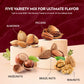 Deluxe Mixed Nuts In-Shell 3 Pounds,(48oz) | Raw and Unsalted Mixed Nuts | Fresh Snack Mix | Healthy and Delicious Nuts Mix | Ko