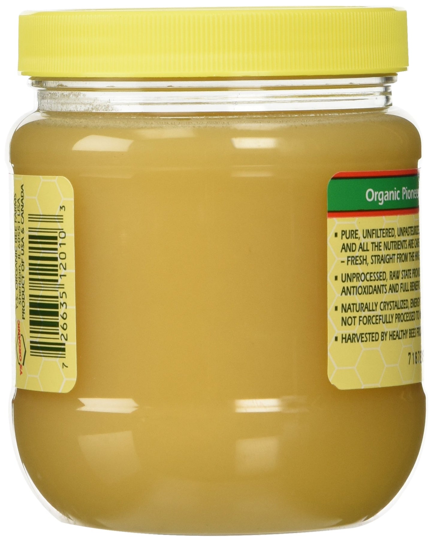 Ys Organic Bee Farms Honey (Raw) 14 Oz. Pack Of 2