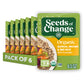 SEEDS OF CHANGE Organic Quinoa & Brown Red Rice with Flaxseed, Microwaveable, 8.5 Ounces, Pack of 6
