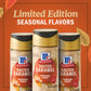 McCormick Finishing Sugar  Salted Caramel  Limited Edition  Creamy Caramel Flavor with a Touch of Salt  For Coffee  Ice Cream  Brownies  Popcorn  Hot Cocoa  and More  3.81 oz