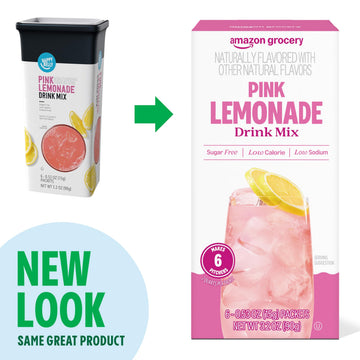 large online retailer Grocery Pink Lemonade Drink Mix Singles, 3.2 Oz, 6 Ct, Pack of 1