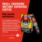 Fire Department Coffee - Skull Crushing Instant Espresso Coffee - Instant Coffee Packets Single Serve - Gives Back To Firefighte