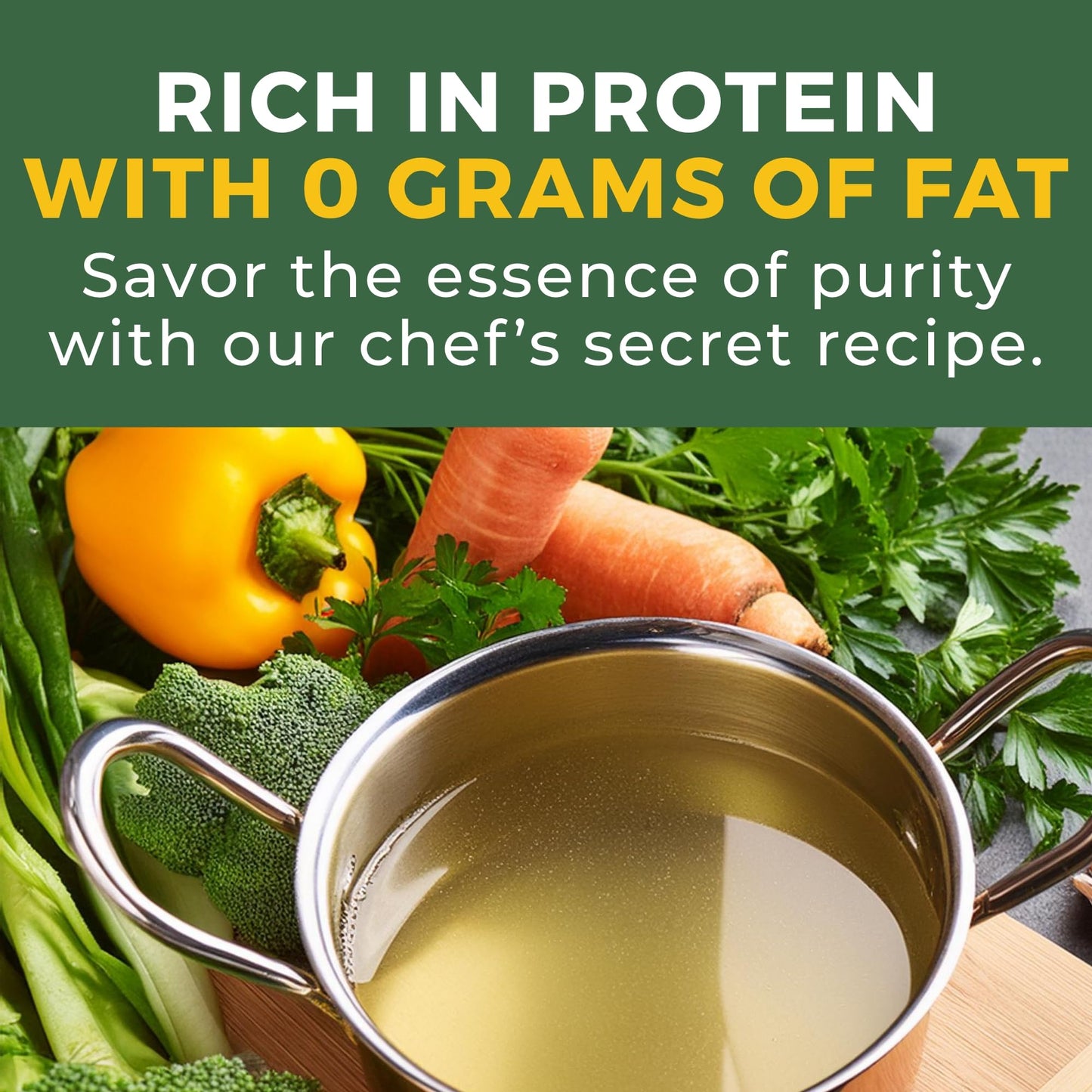 Healo Foods Lamb Bone Broth, Gluten-Free, Non-GMO, Fat-Free, 14 Fl Oz