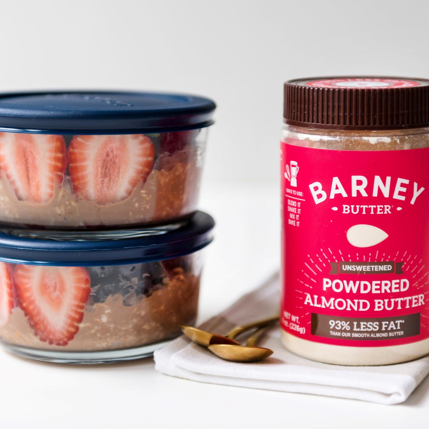 Barney Butter Powdered Almond Butter, Unsweetened, 8 Ounce