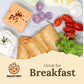 SNACKTERY Multigrain Melba Toast  ers - All Natural, Thin & Crispy, 7 Oz, Pack of 2