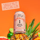 De La Calle Tepache - G fruit Lime Soda - Craft Fermented Beverage - 12 Fl Oz - Clear - Organic, Low Sugar, Non-GMO
