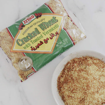 Ziyad Brand Premium Quality Cracked Wheat With Toasted Vermicelli, Ancient Grains, No Additives, No Preservatives, Makes For A P