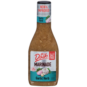 Dash Salt-Free Marinade, Garlic Herb, 12 Ounce (Pack of 6)