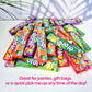 COELO MyChew Soft Chewy Candy Variety Set, 44g x 6 Packs, 6 Fruit Flavors, Gummy   for Sharing, Snack Size
