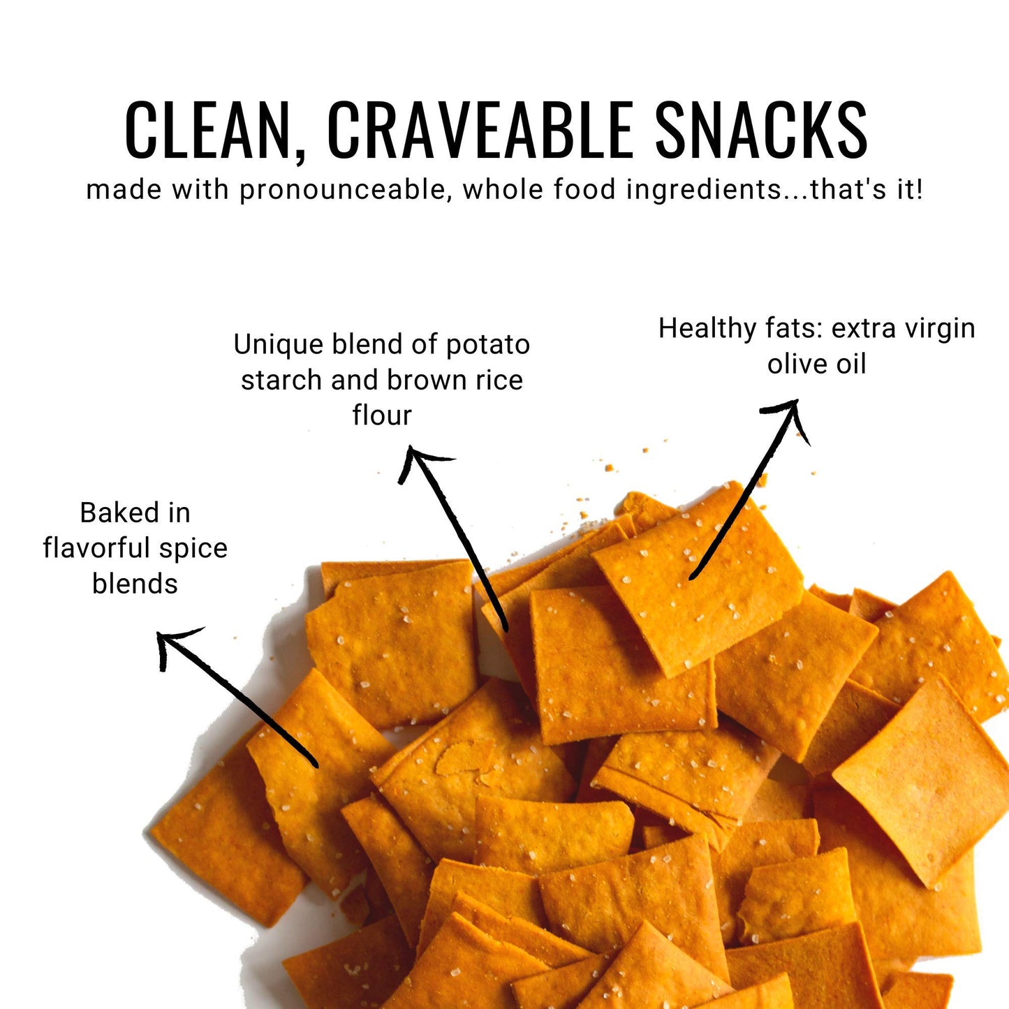 Every Body Eat Cheese-Less Snack Thins, Gluten & Dairy Free, Vegan (1 Pack)