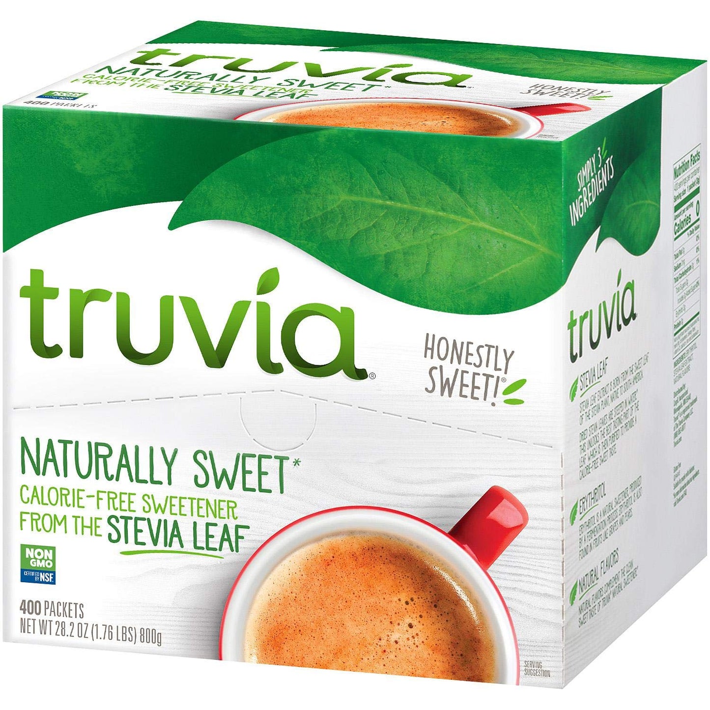 Truvia Natural Sweetener, 400 Count (Pack Of 1)