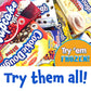 Cookie Dough Bites - Birthday Cake - Chocolate-Covered Edible Cookie Dough Bites - Egg-Free Edible Cookie Dough Candy - 12 Count (3.1 Oz Each)
