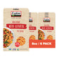 Explore Cuisine Organic Red Lentil Penne - High Protein, Gluten Free Pasta, Easy To Make - Organic, Non Gmo - 24 Total Servings, 8 Ounce (Pack Of 6)