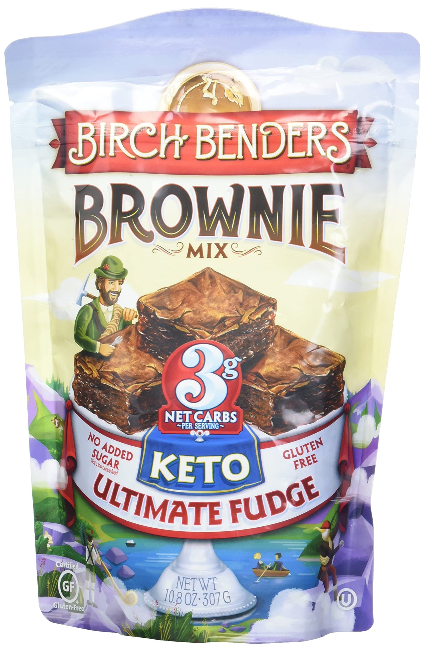 Birch Benders Ultimate Fudge Brownie Mix, 10.8 OZ